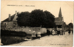 Chucheray (L.-et-Ch.) - Mairie et Ecoles -
													41 Loir et Cher
												
