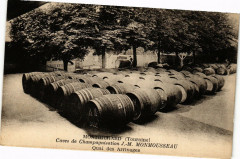Montrichard (Touraine) - Caves de Champagnisation J.M. Momosseau -
													41 Loir et Cher
												