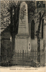 Pruniers (L.-et-Ch.) - Le Monument aux Morts -
													41 Loir et Cher
												