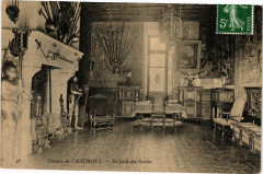 Chateau de Chaumont-La Salle des Gardes -
													41 Loir et Cher
												