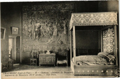 Chaumont-Chateau- Chambre de Ruggieri-Tapisserie de Beauvais -
													41 Loir et Cher
												