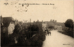 Le Bec d'Allier - Entrée du Bourg -
													18 Cher
												