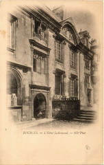Bourges - L'Hotel Lallemand à Bourges