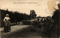 Au Pays du Berry - La Garde du Troupeau - Folklore - Types -
													18 Cher
												