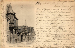 Bourges - L'Hotel Cujas à Bourges