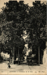 Bourges - L'Avenue de la Gare à Bourges