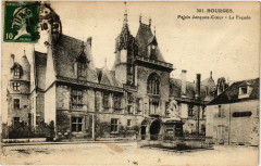 Bourges - Palais Jacques-Coeur - La Facade à Bourges