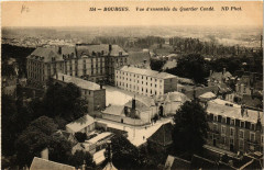 Bourges - Vue d'ensemble du Quartier Condé à Bourges