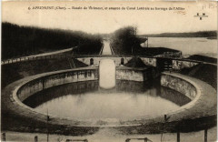Apremont Bassin de Virimeut, et amorce du Canal Laterale au barrag -
													18 Cher
												
