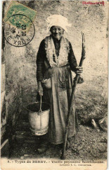 Types du Berry Vieille paysanne Berrichonne -
													18 Cher
												