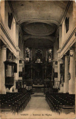 Verzy Intérieur de Eglise -
													18 Cher
												