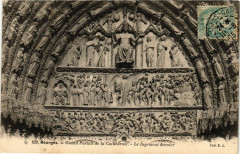 Bourges - Grand Portail de la Cathédrale - Le Jugement dernier à Bourges