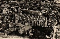 Bourges - La Cathédrale - Vue d'Avion à Bourges