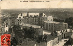 Bourges - La Caserne Condé a vol d'oiseau à Bourges