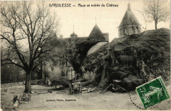 Gargilesse - Place et entrée du Chateau -
													36 Indre
												