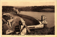 La Vallée de la Creuse - Barrage d'Eguzon - L'Usine et le Lac