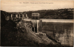 Eguzon - Vue en amont d'une Ecluse (Rive gauche) -
													36 Indre
												