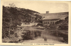 La Vallée de la Creuse L'Usine et le Barrage d'Eguzon -
													36 Indre
												