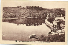 Barrage d'Eguzon - Le Lac et la Vedette -
													36 Indre
												