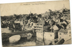 Argenton - Pont Vieux et Ville Haute -
													36 Indre
												