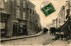Riom - Faubourg de Mozat à Riom