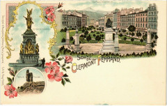 Litho Clermont-Ferrand - Souvenir à Clermont-Ferrand