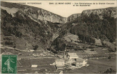 Le Mont-Dore-Vue Panoramique de la Grande Cascade et les Buanderies à Mont-Dore
