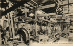 Usine Michelin - Un coin de l'Atelier de Tournage -
													63 Puy de Dôme
												