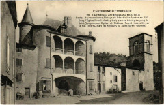 L'Auvergne Pittoresque - Le Chateau et l'Eglise du Moutier