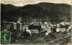 Vue générale de Royat-les-Bains à Royat