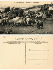 32 Auvergne Interieure d'une Ferme -
													63 Puy de Dôme
												