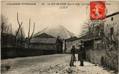 Le Puy-de-Dome sous la neige