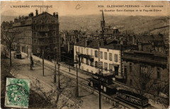 Clermont-Ferrand vue générale du Quartier St-Eutrope à Clermont-Ferrand