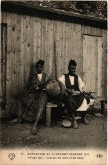 Clermont-Ferrand Expo 1910 Village Noir Joueurs de Cora et de Tama -
																					63000 Clermont-Ferrand
																			