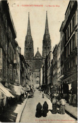 Clermont-Ferrand La rue des Gras à Clermont-Ferrand