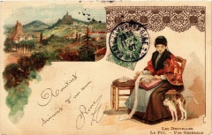 Types Le Puy - vue générale. Les Dentelles