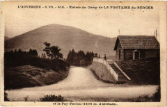 Entrée du Camp de La Fontaine-du-Berger