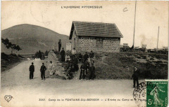 Camp de La Fontaine-du-Berger l'Entrée du Camp et le Poste