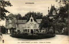 Auvergne Saint-Priest Chateau des Guerinets