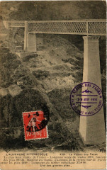 L'Auvergne Pittoresque Le Viaduc des Fades Une des grandes pilles
