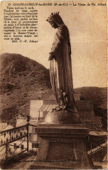 Chateauneuf-les-Bains La Vierge du Pic Alibert à Châteauneuf-les-Bains