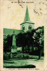 Cellule Monument aux Morts et l'Eglise