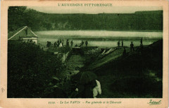 L'Auvergne Pittoresque Le Lac Pavin vue générale et le Deversoir