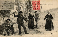 Bourre d'Auvergne Types Presentation des Dames