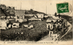 Auvergne Sa Majeste Leopold Ii excursionne au Sommet du Puy-de-Dome