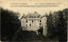 Chateau de Cordes facade orientale