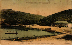 Bords du Lac Chambon Le Chalet et la Flottile