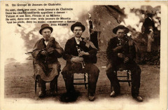 Un groupe de Joueurs de Chabrette