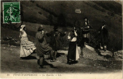 Types d'Auvergne - La Bourrée