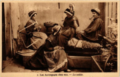 Les Auvergnants chez eux - La veillée